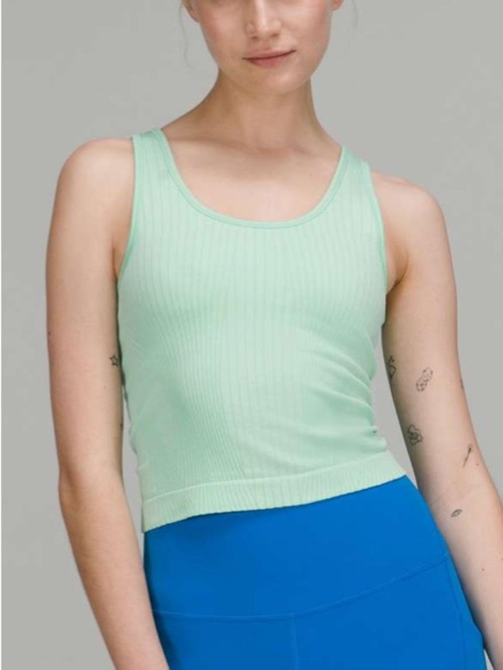 Lululemon Ebb to Street Cropped Tank Top